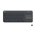 【中古】Logitech Wrls Touch KB K400plus