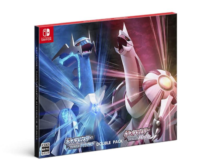 【中古】『ポケットモンスター ブリリアントダイヤモンド・シャイニングパール』ダブルパック -Switch