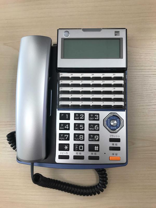 【中古】TD720(K) サクサ SAXA PLATIA プラティア 30ボタン電話機 ビジネスフォン