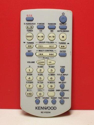 【中古】ケンウッド オーディオリモコン RC-F0314