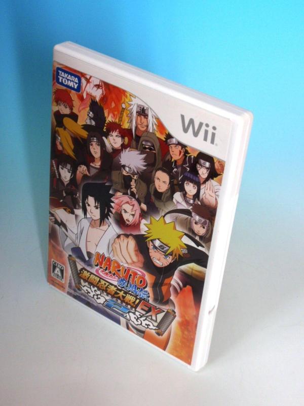 [중고]NARUTO-나루토- 질풍전 격투닌자대전 EX2(특전 없음) - Wii