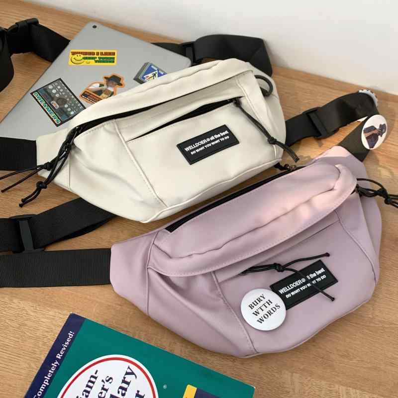 ボディバッグ 男性用 潮 鞄 レトロ スポーツ 大容量 斜めがけバッグ レディース 学生 ウエストバッグ