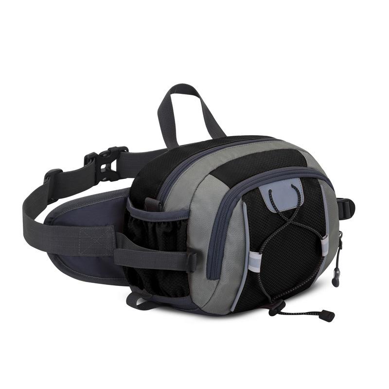 スポーツ用 ウエストバッグ 防水 大容量 登山 多機能 水筒 ホルダー付き ショルダーバッグ 斜めがけ 鞄 アウトドア