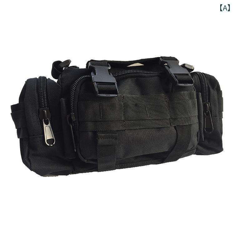 カメラバッグ 迷彩柄 多機能 ウエストバッグ ショルダーバッグ アウトドア 戦術バッグ2