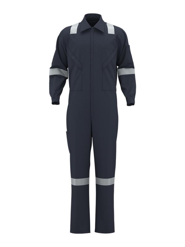 つなぎ 男性用 春秋 ワークウェア 反射プリント 車間作業服 工場作業服 メカニックウェア 電気溶接 労 কাজ