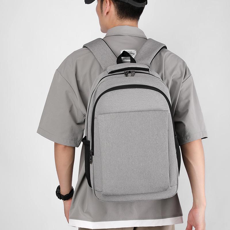 Men'S Bag - リュック 男性用 ビジネス 通勤 出張 旅行 鞄 シンプル 無地 多機能2