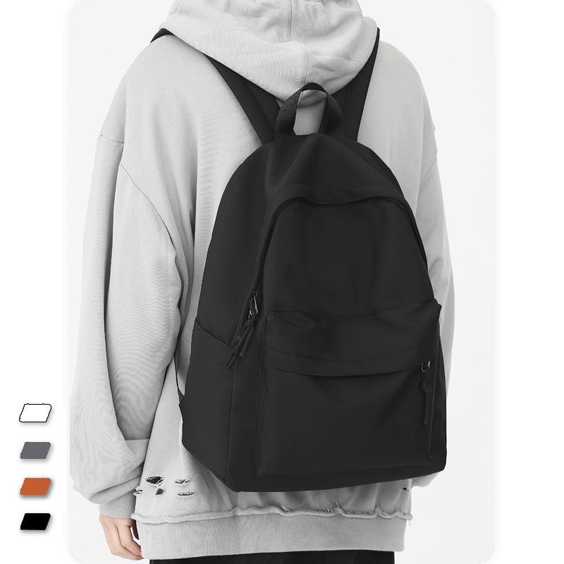 リュック レディース メンズ 大学生 高校生 インス風 黒 無地 シンプル 軽量 撥水 A4対応 通学 通勤 旅行 男性用 女性用