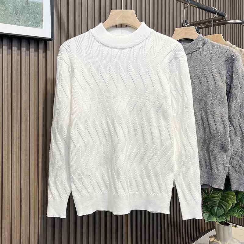 ニット メンズ 秋冬 保温 厚手 ハー�
