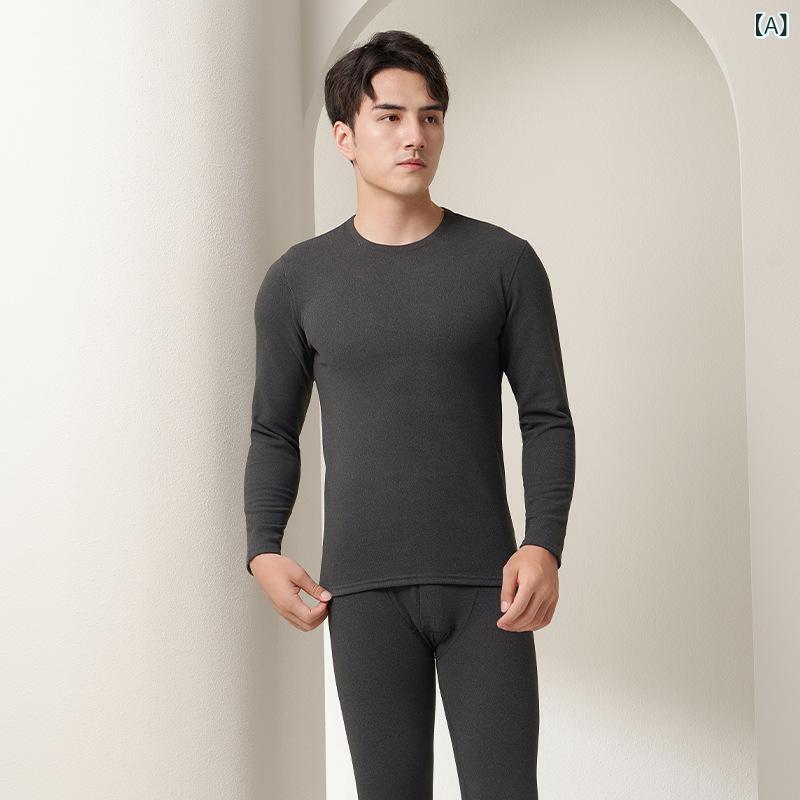 インナー 男性用 女性用 AB面 裏起毛 秋冬...の紹介画像2