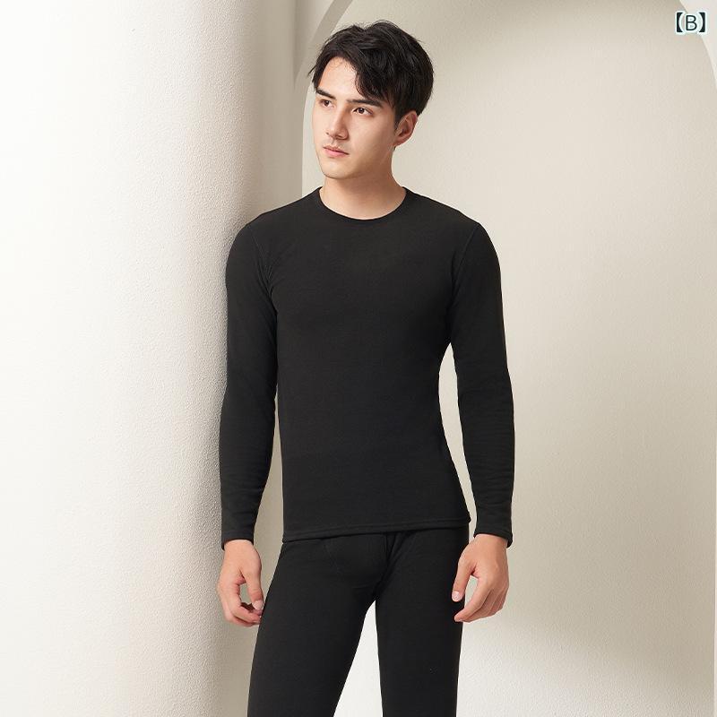 インナー 男性用 女性用 AB面 裏起毛 秋冬...の紹介画像3