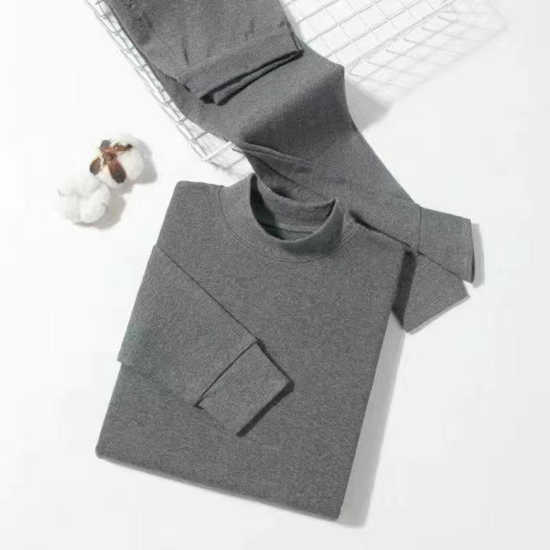 肌着 メンズ 男性用 コットン 綿 長袖 高襟 ハイネック 秋冬 保温 あったか 暖かい インナー シニア