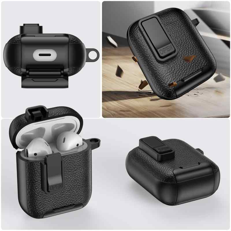 AirPods 保護ケース ソフトケース 衝撃吸収 ワイヤレスイヤホン カバー2