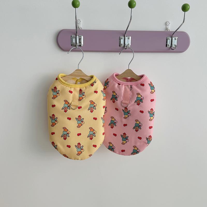 ペット 服 小型犬 秋冬用 テディ ビション 加絨 保温 ベスト かわいい 暖かい ドッグ ウェア