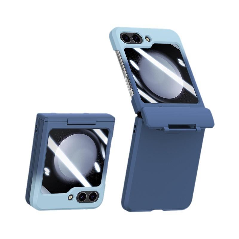 スマホケース サムスン Galaxy Z Flip3 Flip4 Flip5 衝撃吸収 全面保護ケース マット 擦り傷防止 落下防止