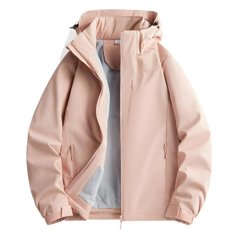 Wear - マウンテンパーカー 男性用 防風 ジャケット 秋冬 裏起毛 登山服 アウター レディース アウトドア 撥水