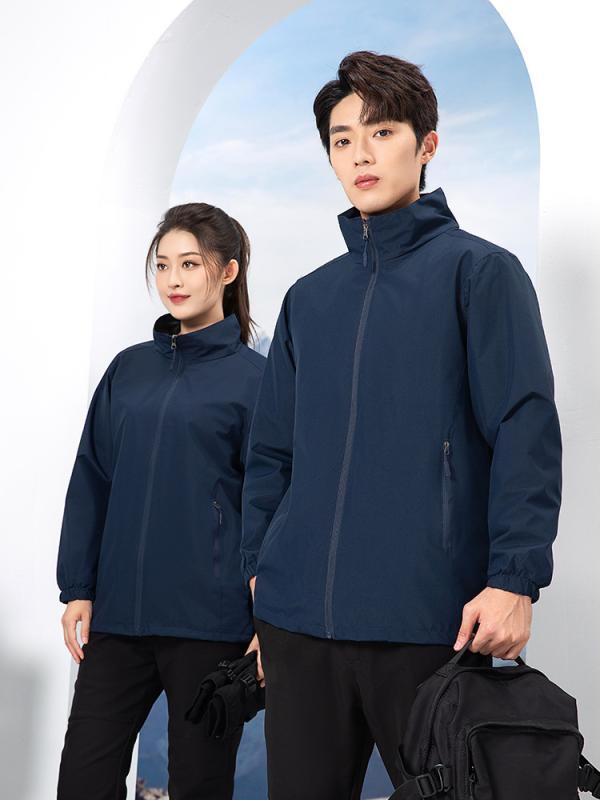 マウンテンパーカー 男性用 アウトドア カジュアル 透湿 防風 防水 ジャンパー ブルゾン 作業着 ロゴ入れ2