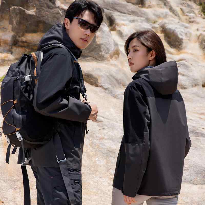 マウンテンパーカー 男性用 防風 防水 保温 登山 ウェア アウトドア 団体 宅配 作業服2