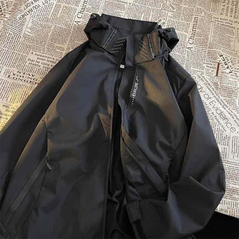 ジャケット 男性用 春秋 アウトドア 登山服 カジュアルスタイル 防風 防寒 アウター