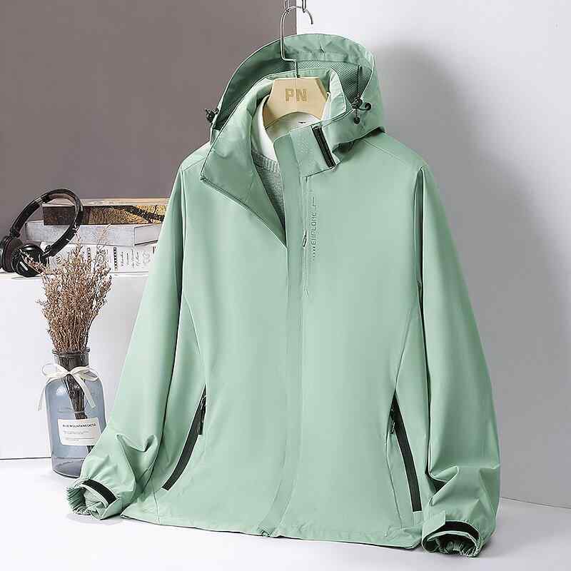 マウンテンパーカー 男性用 女性用 アウトドア ブルゾン 春秋 スポーツ ウェア 通気性 ロゴ