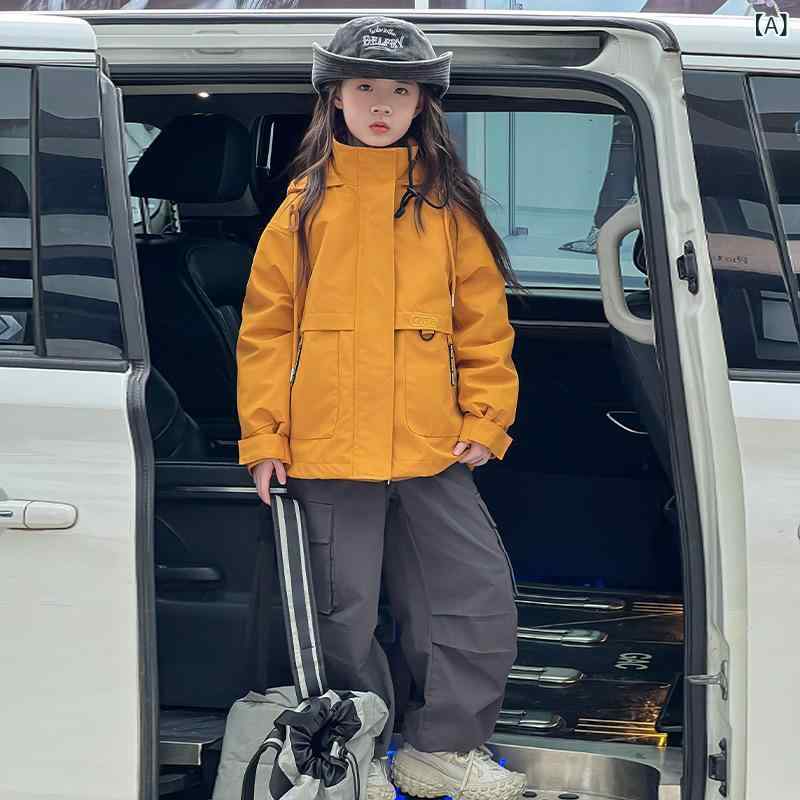 キッズ アウター 子供 秋冬 三way マウンテンパーカー ウインドブレーカー 男の子 ...