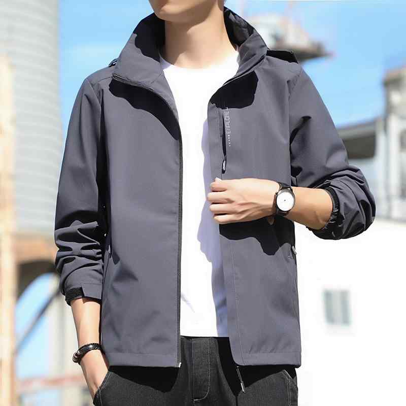 マウンテンパーカー メンズ 春秋 薄手 スポーツ アウトドア 防水 防風 ジャケット レディース ペア 登山服 カジュアル・製品カテゴリ: 冲锋衣・機能: 防水, 保温, 耐摩耗, 防風・生地: 化繊・柄: 無地・適用対象: 男女兼用・スタイル: 開衫・裏地: ポリエステル・対象年齢: 成人・フード: 有り（取り外し不可）・セット内容: 単品・インナー: 無し・生地成分: ポリエステル・毛襟素材: ポリエステル・毛襟: 無し・耐水圧: 1000mm・対象: 中性・フィット: レギュラー・着丈: レギュラー・素材: ポリエステル・防水透湿: 15001mm-20000mm・適用シーン: ランニング, スポーツ, サイクリング, ハイキング, 登山, キャンプ, シューティング, -球技・色: ブラック, アイボリーホワイト, ダークグレー, ダークブルー, デニムブルー, チャイニーズレッド, ピンク, 抹茶グリーン, ライトパープル・サイズ: M, L, XL, 2XL, 3XL, 4XL, 5XL