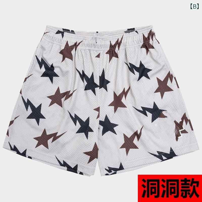 ショートパンツ メンズ 男性用 スポーツウェア トレーニング ウェア ハーフパンツ ジムウェア メッシュ 通気性 筋肉 運動 部屋着 アウトドア 普段使い 美式 レジャー カジュアル