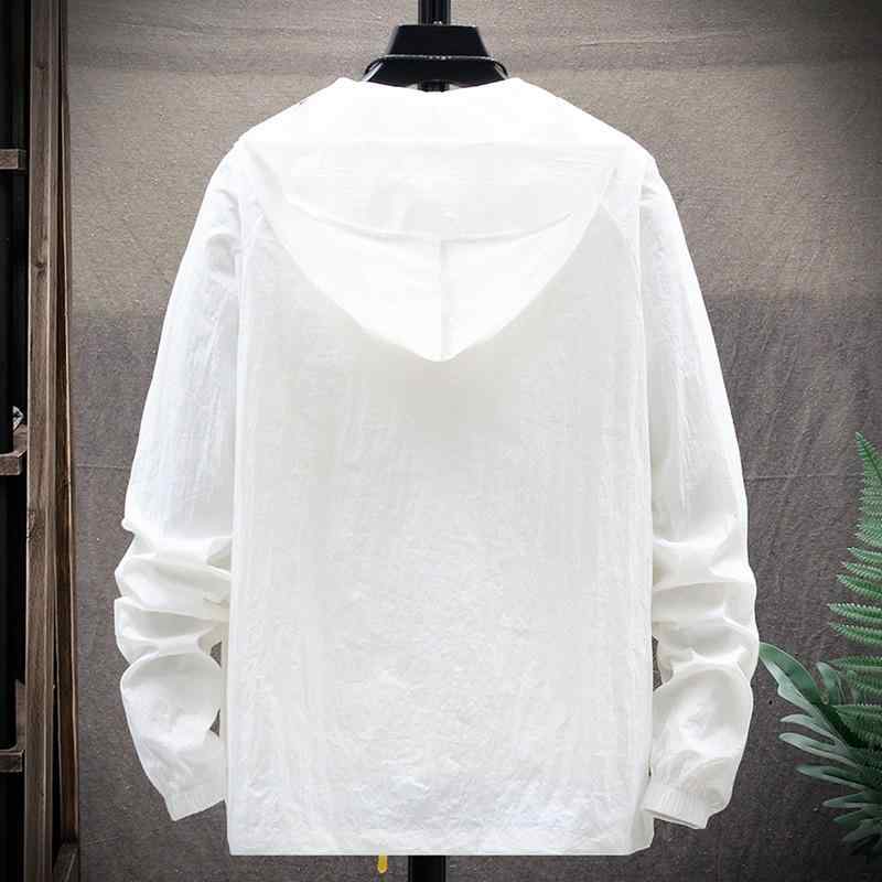 アウター 男性用 薄手 接触冷感 UVカット フィッシング ジャケット 釣り ウェア アウトドア ウェア