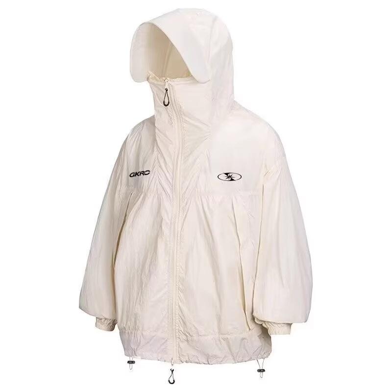 アウター 男性用 UVカット 接触冷感 薄手 フィッシング ジャケット スポーツ アウトドア 羽織り