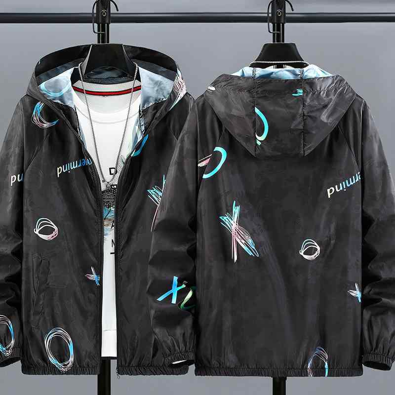 アウター 男性用 薄手 日焼け防止 ウェア 接触冷感 通気性 アウトドア フィッシング ジャケット メンズ..