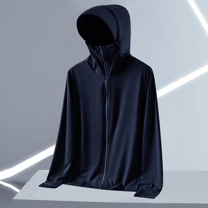 アウター 男性用 接触冷感 UVカット 紫外線対策 通気性 スポーツ アウトドア