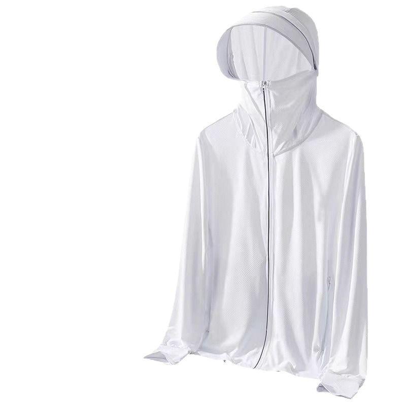 アウター 男性用 接触冷感 UVカット パーカー 薄手 通気性 釣り ウェア