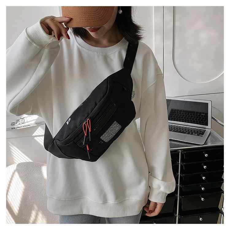 バッグ 男性用 帆布 キャンバス アウトドア スポーツ ショルダーバッグ 車縫い 腰包 ウエストポーチ プ..