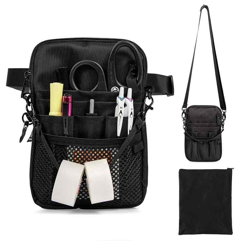 ウエストバッグ 看護師用 大容量 多機能 ツールバッグ オックスフォード ショルダーバッグ 普段使い アウトドア2