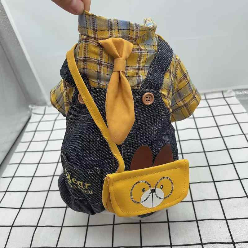 ドッグウェア 秋冬 小型犬 中型犬 テディ ビション ぬいぐるみ かわいい 子犬 服 4足 ウォーマー