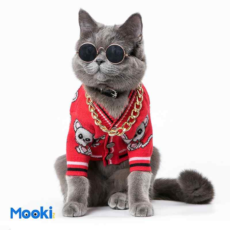 ペット用品 犬用 猫用 ニット セーター ドッグウェア キャットウェア 新年 お正月 年末年始 お祝い 記..