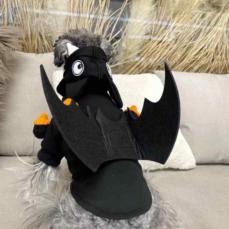 ペット服 猫 犬 秋冬 加絨 ハロウィン 仮装 トレーナー アウター シュナウザー テディ ポメラニアン ビション ドッグ ウェア