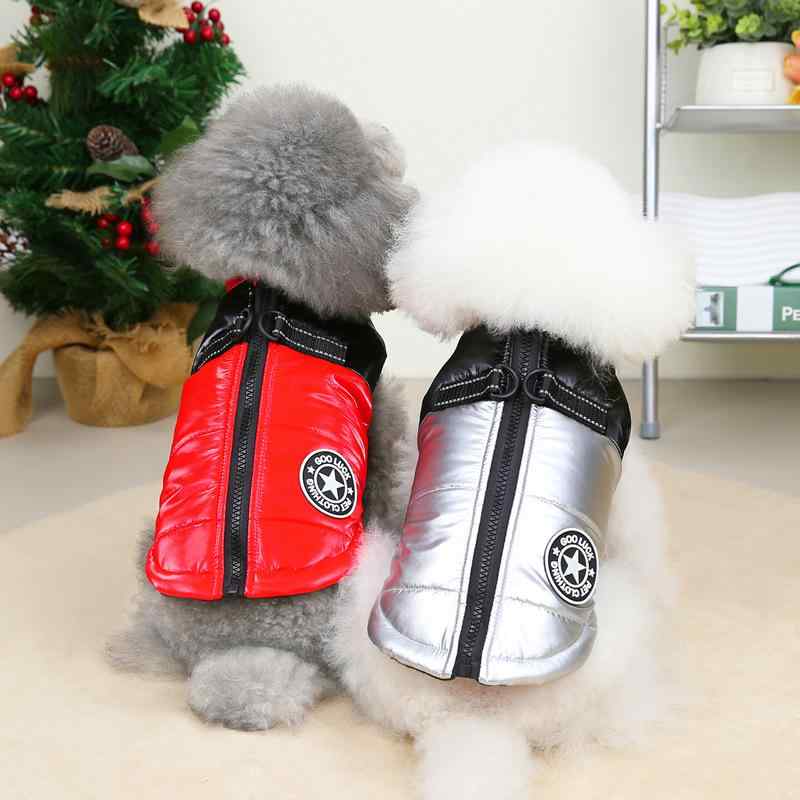 ペット服 犬 服 ペット服飾 秋冬 加厚 ドッグウェア バイクベスト