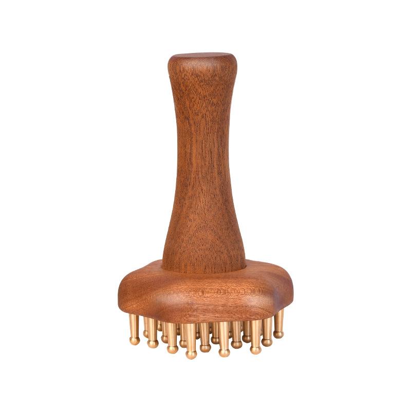 マッサージブラシ 頭皮マッサージ 肩 首 経絡 揉みほぐし 美容ツール 全身用