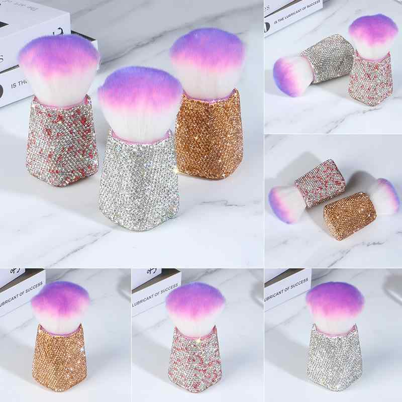 メイクブラシ 単品 大判 ジルコニア パウダーブラシ チークブラシ カラフル フェイスブラシ ベースメイク 化粧ブラシ2