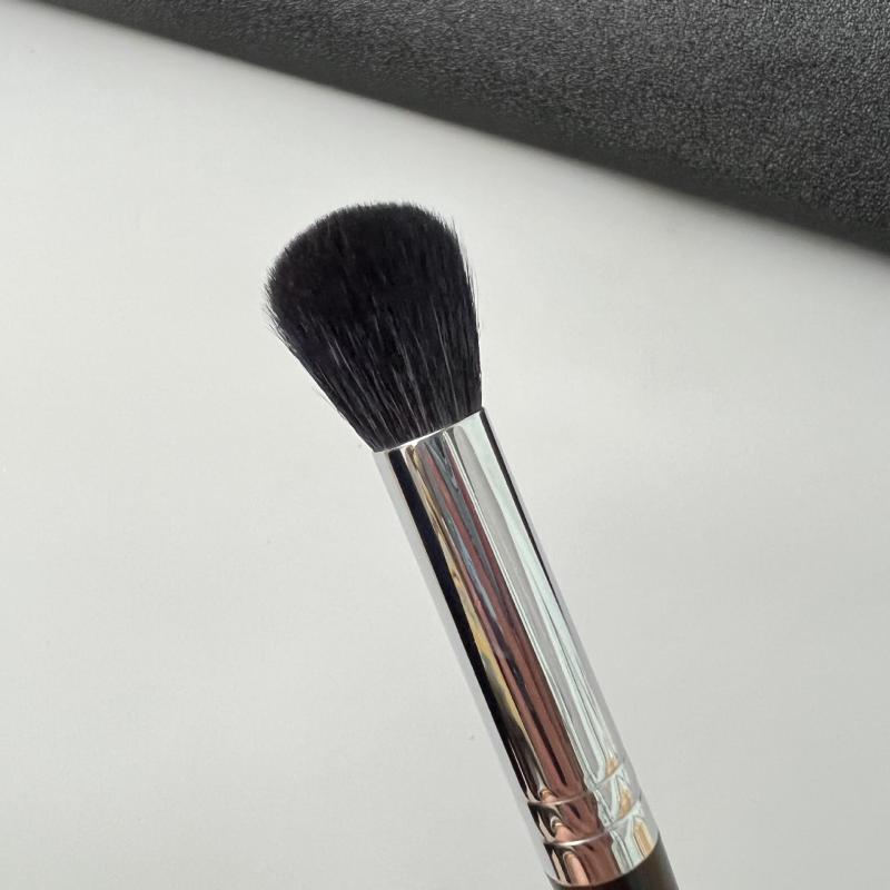 メイクブラシ 小 круглый кисть Ручной работы Козий ворс Хайлайтер Контур