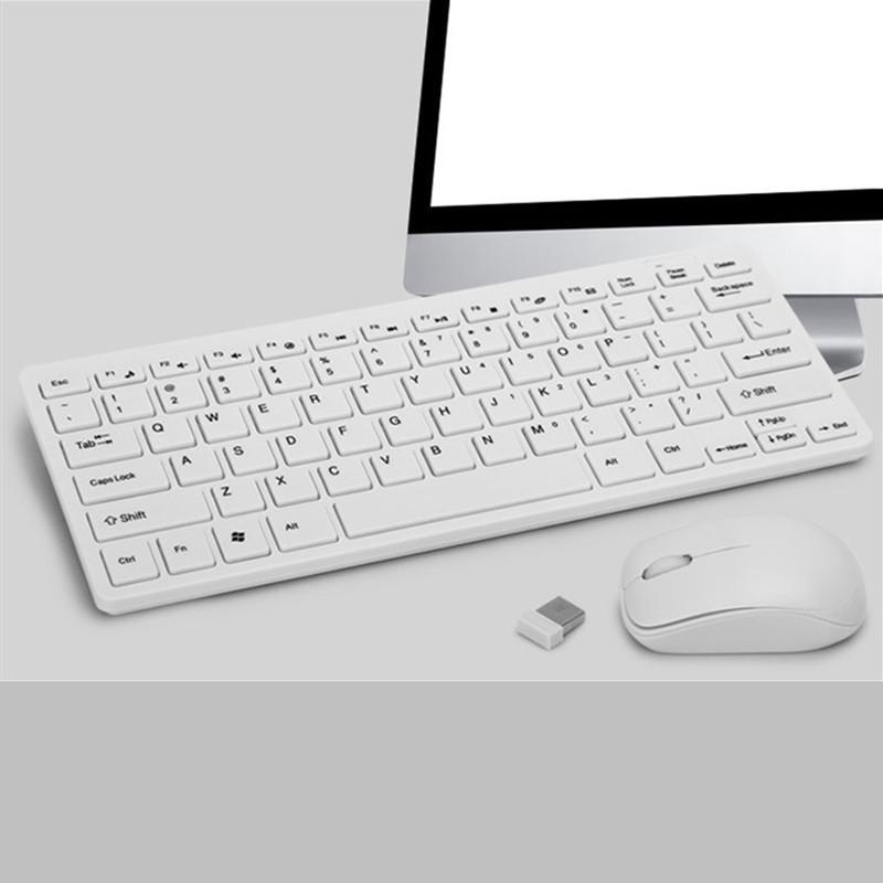 キーボード マウス セット デスクトップ パソコン チョコレート キーボード ワイヤレス 無線