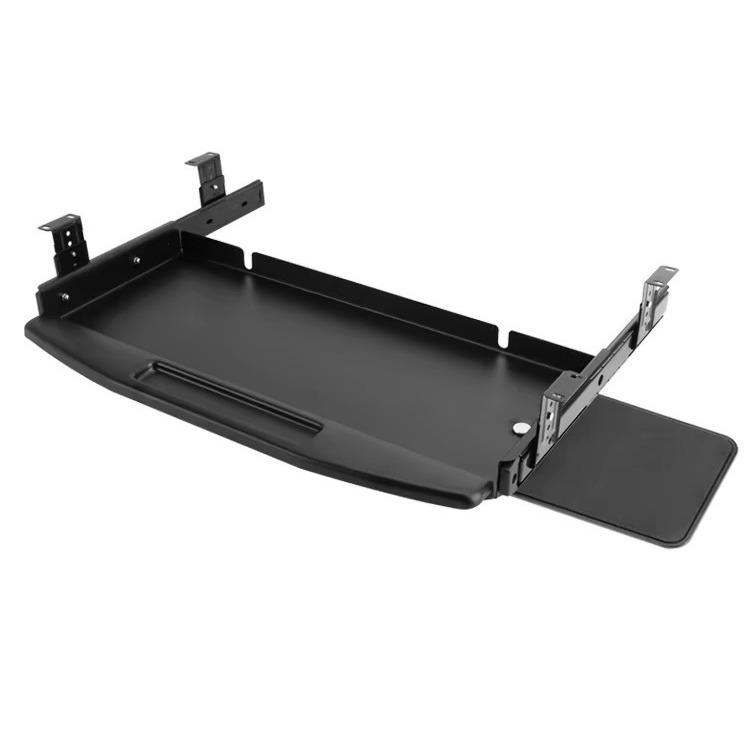 キーボード パッド 鋼製 キーボード スタンド キーボード スライダー 伸縮 トレイ キーボード マウス ..