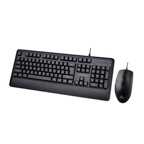 English Keyboard - キーボード マウス セット 有線 USB 薄型 静音設計 テンキー付き PC パソコン 周辺機器2