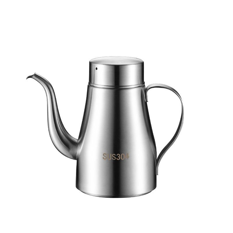 油壺 ステンレス製 家庭用 食用油 オイルボトル オイルポット 大容量 キッチン 醤油ボトル 酢ボトル 漏..