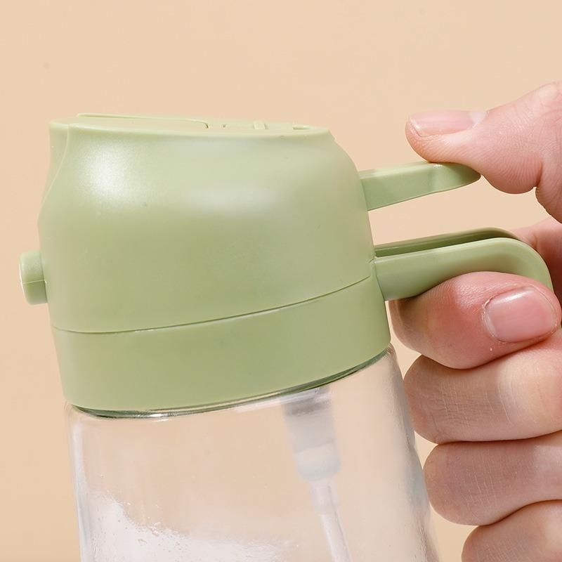 オイルボトル 油さし 多機能 ガラス製 厚手 傾けて注ぐ オイルポット