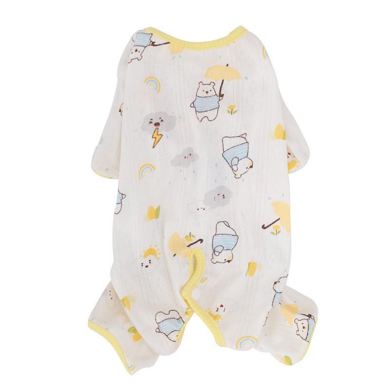 猫 服 薄手 綿 夏 抜け毛 防止 ペット 猫 小型犬 子犬 腹巻