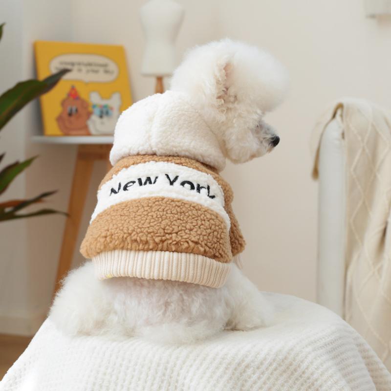 犬 猫 服 秋冬 厚手 フリース トレーナー ペット 小動物 暖かい かわいい ドッグウェア キャットウェア2