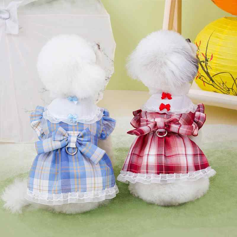 犬 服 小型犬 テディ ビション 制服 キャンパスカート ドッグウェア ペット 薄手2
