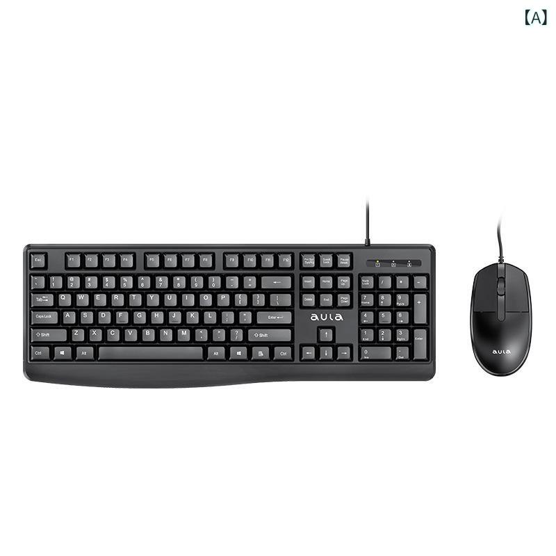 キーボード マウス セット 有線 USB ビジネス オフィス ノートパソコン デスクトップパソコン2 sofapotato-10272275 ソファポテト サンプル画像2
