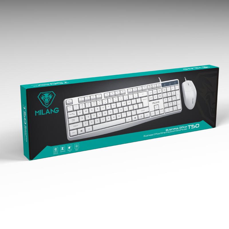 English Keyboard - キーボード マウス セット 有線 USB オフィス ビジネス PC パソコン2